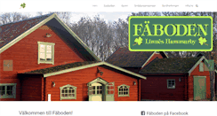Desktop Screenshot of faboden.se